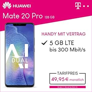 Huawei Mate 20 Pro Handy Mit Vertag Telekom Magenta Amazon De
