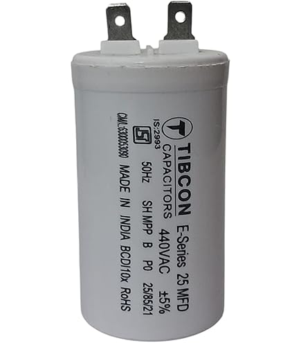 Cmanats 25 M.F.D CAPACITOR AX02 FOR MONOBLOCK PUMPS, HEAVY INDUSTRIAL FANS