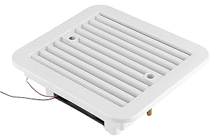 WAKECTS Ventilador de escape lateral de 12 V, ventilador de escape para caravana, caravana, caravana, remolque, barco, yate, color
