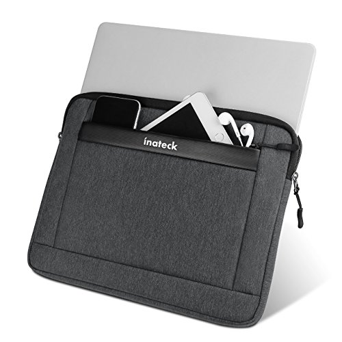 Inateck 13    Laptoptasche Nylon mit Fronttaschen f  r 2016 2017 MacBook Pro  Surface Pro 2017 Surface Pro 3 4  Ultrabooks  Tablets und Laptops spritz
