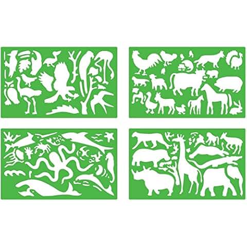 Suchergebnis auf Amazon.de für: malschablone - Kinder-Bastelsets