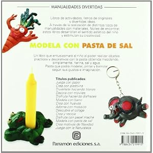 Modela Con Pasta De Sal