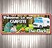 Produktbild CELYCASY Camping-Schild, personalisierbar, mit Wohnmobil und Zelt, Camping-Willkommensschild mit individuellem Namen C1198