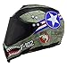 Produktbild GTYW Offroad-Helm Herren Sommer Motorrad Rallye-Helm Full-Coverage Vollvisierhelm Vier Jahreszeiten Autobahn Schutzhelm,C-L=59-60cm