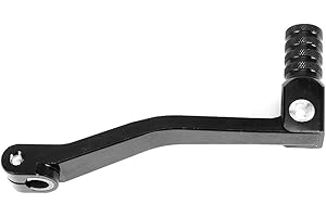 Qiilu Klappschalthebel, Schalthebel aus Schalthebel CNC-Aluminiumlegierung Klappschalthebel für XR/CRF 50 70 Dirt Pit Bike Schwarz