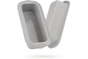 ‎BACKEFIX Backefix 26cm Silikon Kastenform, Brot backen Form, die Original Silikon Brotbackform groß, auch als Kuchenbackform - altbewährt, lebensmittelecht und umweltbewusst