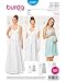 Produktbild Burda 6557 Schnittmuster Umstandskleid & Brautkleid (Damen, Gr. 34-46) Level 3 mittel