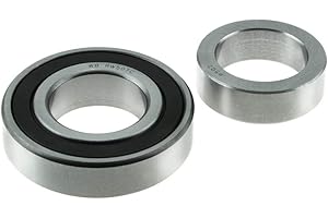 WJB WBRW507CR Hinterradlager mit Sicherungsring, Querverweis: National RW-507-Cr/Timken RW507CR/ SKF RW507CR, 1 Stück