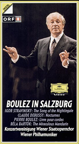 Preisvergleich Produktbild Boulez in Salzburg [VHS]