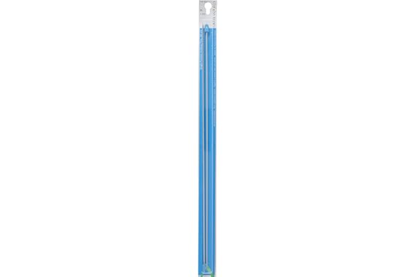 Milward Aiguilles à tricoter à pointe unique, 40 cm, Gris Argenté, 2 mm 2221401