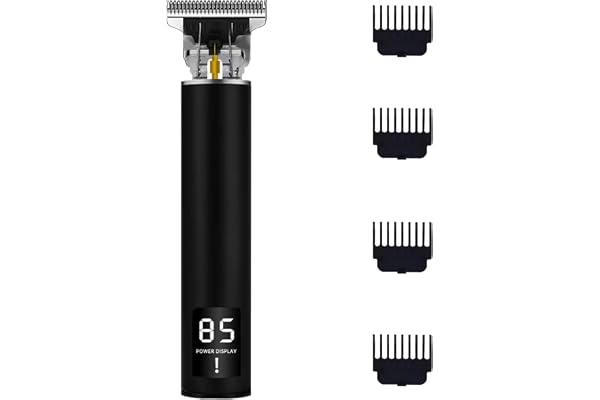 Tondeuse Cheveux Hommes, Tondeuse Barbe Homme T Zéro écart Avec écran LED De Finition Barbier Professionnel Rasoir Homme Rasoir Electriques Cheveux Cadeau