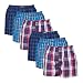 Produktbild DA!LY UNDERWEAR Herren Webboxer Boxershorts 6er Pack, Größe:4XL, Farbe:Farbkombi 99/6 Kollektion 2018