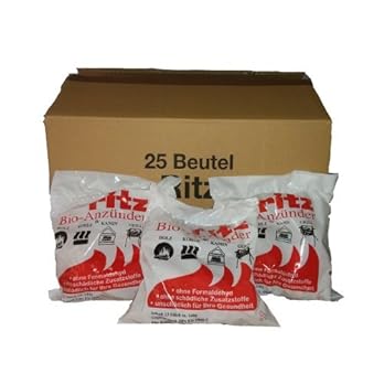 Bio Kaminanznder Und Grillanznder Fr Holz Und Kohle 325 Anznder