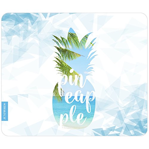 JUNIWORDS Mousepad / Mauspad mit Motiv „Ananas, Strand, Low Poly“ – ideales Geschenk zum Geburtstag, Weihnachten u.v.m. - 2