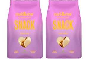 Pépites de chocolat blanc KETO 2 kg nut&me | Végétarien | Sans gluten | Sans sucres ajoutés | Sans OGM | Pack 2 x 1 kg