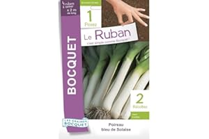Sachet de graines de Poireau Bleu de Solaise en ruban à semer - 15 g - LES GRAINES BOCQUET
