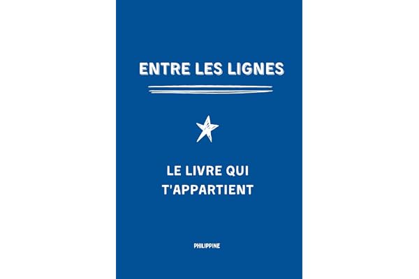 Carnet de lecture : Entre les lignes, le livre qui t'appartient.: 115 fiches de lectures - Mes livres terminés - Le livre gagnant de l'année - Mes ... à lire pour le mois - Wishlist de l'année