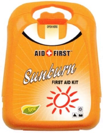 2 x First Aid Holiday Travel Sunburn Kits