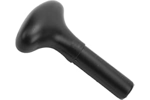 Perfeclan Canoe Paddles T Handle, Stand Up Paddles Handle, 24mm Straight Rod Paddle Grip, Kayak Paddles Handle for Surfboard Shaft, Boat, Kayak, Black