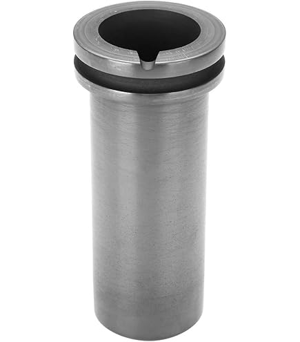 Crogiolo In Grafite Per Fusione Metalli - Capacità 8kg Oro Con Rivestimento In Ceramica - Foto 9