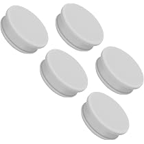 38 Bouchons De Trou En Silicone - Pour Trous 2.5-3mm - Diamètre Tête 7.8mm - Noir - Étanches, Anti-poussière - Meubles, Tubes Métalliques - 8