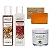 Greenviv Natural Combo of Turmeric & Sandalwood Face Wash (100 ml), Rose & SandalWood Body Lotion (200 ml) Tea Tree & Neem Bath Salt (100 gm) With Orange Soap (100 gm) RS.699.00