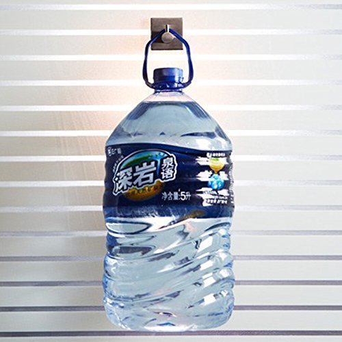 Handtuchhaken Bademantelhaken Kleiderhaken Edelstahl Einzel selbstklebend Nickel Haken gebürstet - 9