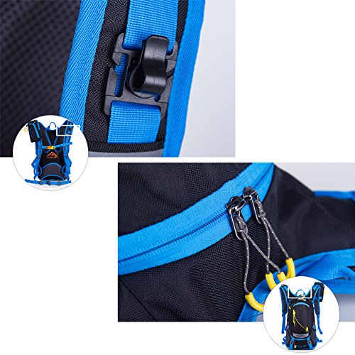 Rmine Multifunktion Fahrrad Rucksack Trinkrucksack mit Regenabdeckung 18L - 6