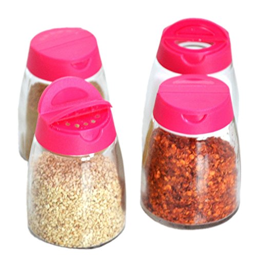 JUNGEN Gewürzflasche Grill  Gewürze Tank Gewürz Tank Küche Gewürz Flasche Pfeffer Flasche 4 Stk