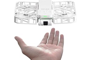 HOVERAir X1 Cámara Autónoma Voladora, Dron de Bolsillo con Video HDR, Despegue de la Palma, Rutas de Vuelo Inteligentes, Modo Sígueme Cámara de Acción con Control Manos Libres, Blanco (Estándar)