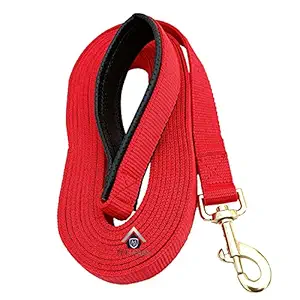 MS PET HOUSE Padded Dog Training Lead Dog Leash Long Leash 10 Ft Long Leash for Dogs (1