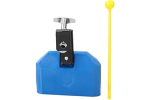 RITOEASYSPORTS Environmentally Friendly Plastic Percussion Block Blue Jam Block Latin Drum Kit Musical Instrument
