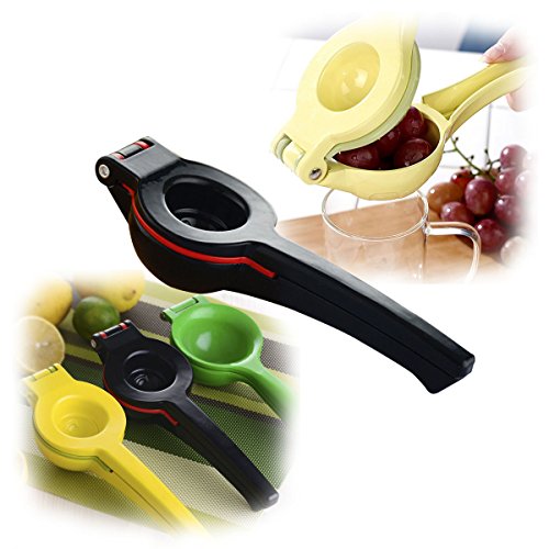 cmykzone Entsafter, manuelle Zitruspresse, Edelstahl, Schwere Pflicht, geeignet für Entsaften orange, Zitrone (rot)