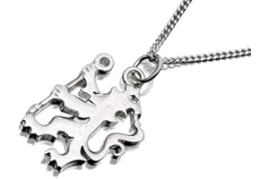 Chelsea FC Mens Jewellery Sterling Silver Lion Official Pendant & Chain Gift Box