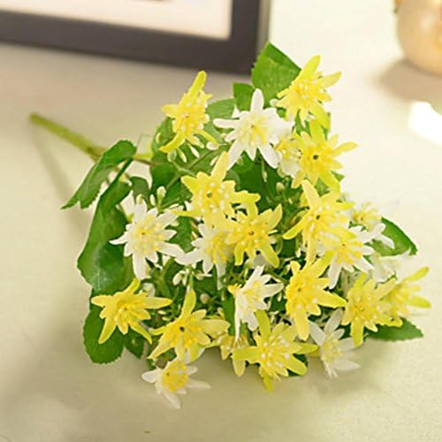 1pc High-grade Fake Dry Flower Milan Mei Head Tabletop Flower , yellow
