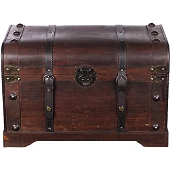 Schatztruhe Holztruhe Schatzkiste Kiste Piratenkiste mit