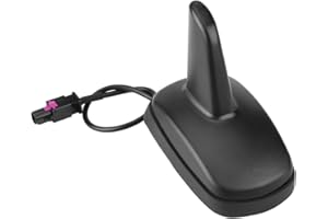 KIMISS 7.9in Auto Universal Shark Haiflosse Autoantenne Dachantenne AM FM Radio Antenne für 5 6 6R A1 5 6 Seat