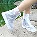 Produktbild elegantstunning Waterproof Shoes Cover Reusable Rain Snow Boots Wear-Resistant Slip-Resistant Overshoes Covers for Men & Women White