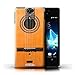 Produktbild Gedruckt Schutzkoffer Schutzhüllen / Hülle für Sony Xperia V/LT25i / Holz Akustische Muster / Gitarre Kollektion