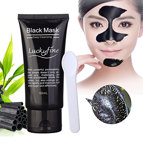 Schwarzen Maske, LuckyFine Mitesser Entferner Peel Off Maske Mitesser Maske Reinigungsmaske Akne Maske + 1 pcs Maske Werkzeug