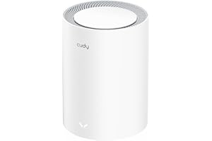 Cudy Sistema de Malla Wi-Fi 6 para Toda la Casa, 2.5G WAN, Red Troncal Ethernet, Ideal para 1Gig+ Internet, Wireguard, OpenVPN, M3000 1-Pack