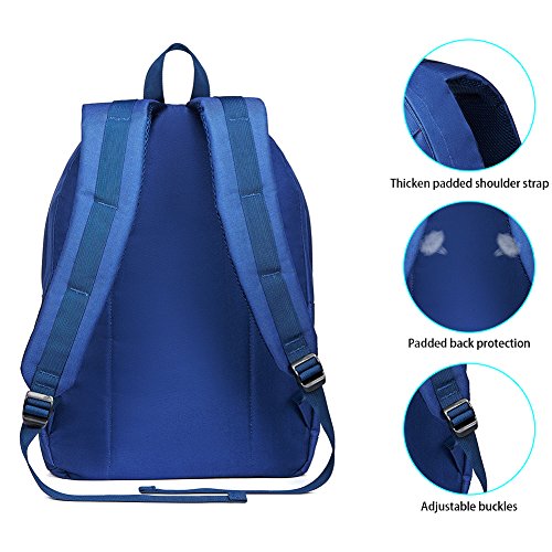 Lässiger Daypacks, KAUKKO 16 Zoll Laptop Outdoor Rucksäcke für 14″ Notebook Schüler Backpacks Schultaschen für Wandern/ Reisen/ Camping - 3