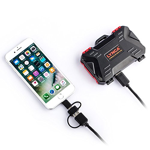 LYNCA Speicherkarten Schutzbox mit Kartenlesegerät Platz bis zu 19 verschiedenen Speicherkarten, Kartenleser für CF/SD/TF-Karten mit Tarion Reinigungstuch - 6