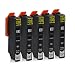 Produktbild 5 Druckerpatronen Kompatibel zu Epson 33-XL (Photoschwarz) Passend für Epson Expression Premium XP-530 XP-540 XP-630 XP-635 XP-640 XP-645 XP-830 XP-900