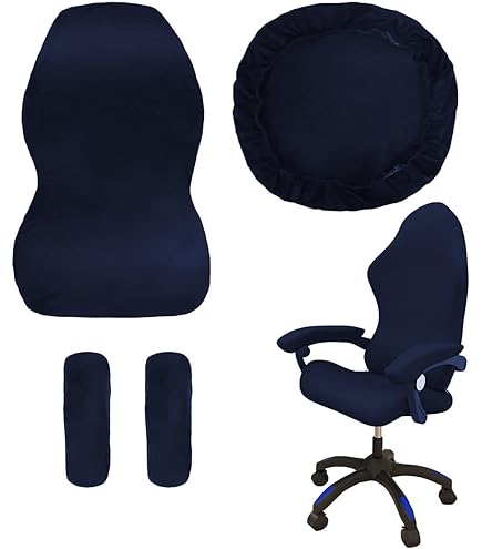 Coprisedia Gaming Ieron Coprisedia Per Sedia Da Gaming - Fodera Elastica Rosa E Bianca Fodera Sedia Elastica Universale