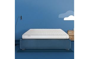 Farmarelax - Materasso Matrimoniale 160x190, Altezza 16 cm, Waterfoam, Made in Italy, Ortopedico, Indeformabile, Anallergico e Antiacaro, Traspirante, Modello: Ecoroyal