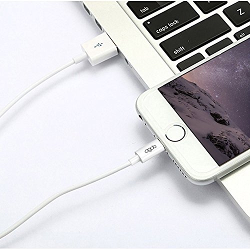 AGDA Lightning zu USB Kabel [Apple MFi zertifiziert] iPhone Ladekabel 1m für iPhone 7 6 Plus 6s SE 5S 5C 5, iPad Air 2, Mini 3, iPod touch,weiss - 3