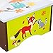 Fantasy Fields - Enchanted Woodland themed Kids Wooden Step Up Stool with Storage | Hand Crafted & Hand Painted Details | Child Friendly Water-based Paint