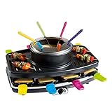 Perfecto para el familia noche o la fiesta hogar. incluido en el juego son ocho cazuelitas y seis tenedores para fondue con coloridos asas de goma, lo que no existe riesgo de confusión.
