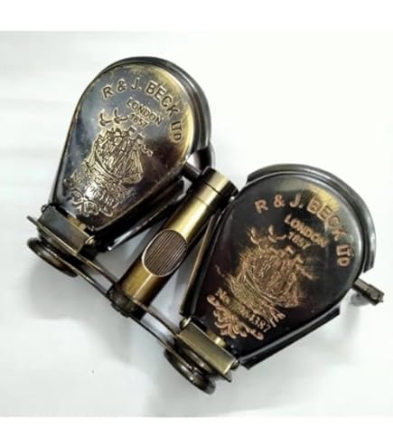 Jumelles Maritime Vintage Laiton - Royal Navy London 1917 - 4x - Opera Glass